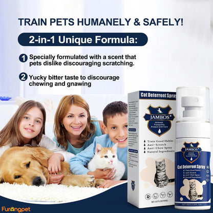 Furongpet™ Cat Training Spray – Stop Scratching, Protect Furniture