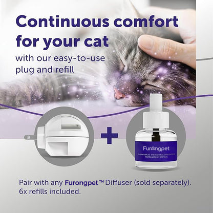 Furongpet™ Optimum Cat Calming Refills – 6 Pack Stress Relief Solution