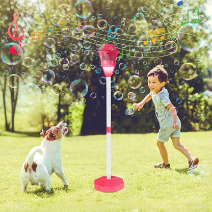 Kids Automatic Bubble Machine with Lights & Music
