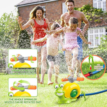 🐌 2-in-1 Snail Sprinkler Baseball Game