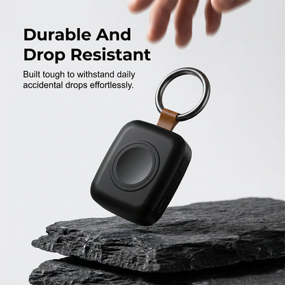 Portable Keychain Charger for Smartwatches – Wireless Power On-the-Go