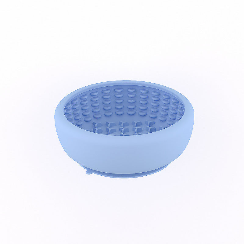 Slow Feeder Bowl for Dogs – Food-Grade Silicone Lick Mat with Suction Cups