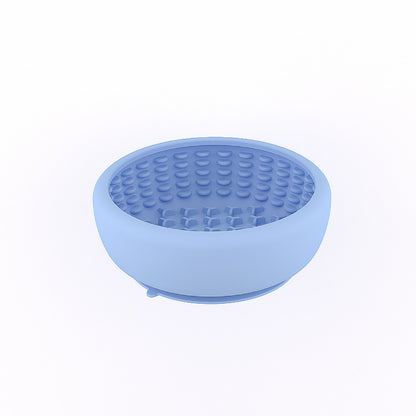 Slow Feeder Bowl for Dogs – Food-Grade Silicone Lick Mat with Suction Cups