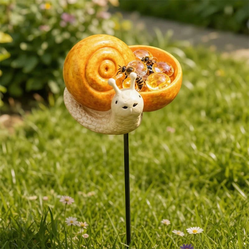 Cute Garden Water Bowl for Bees, Butterflies & Small Wildlife