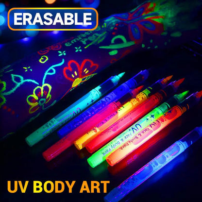 Light-Up Face and Body Art Marker Set