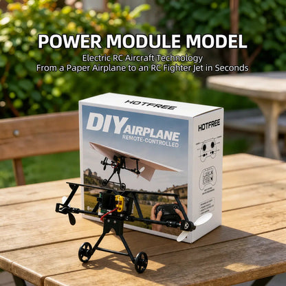 ✈️ Remote Control Paper Airplane Kit Turn Paper Planes into RC Flyers