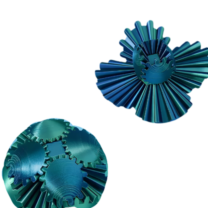 Stress-Relieving Gear 3D-Printed Fidget Ball