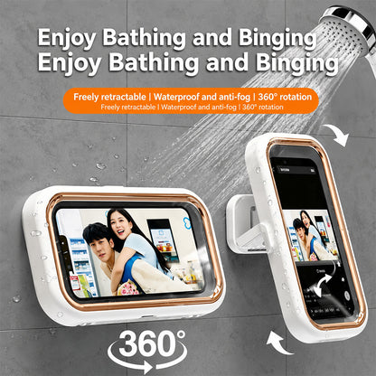 360° Waterproof Shower Phone Holder