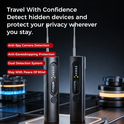 Smart Hidden Camera & Spy Detector – Travel Privacy Guard