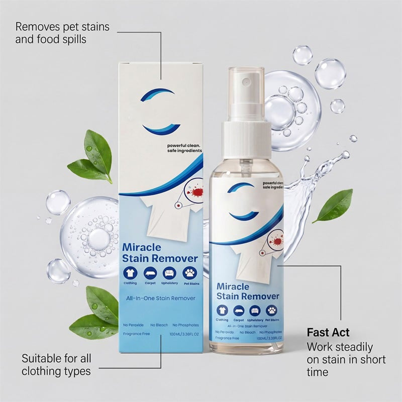 Instant Fabric Stain Remover Spray