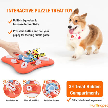 Interactive Dog Puzzle Toy