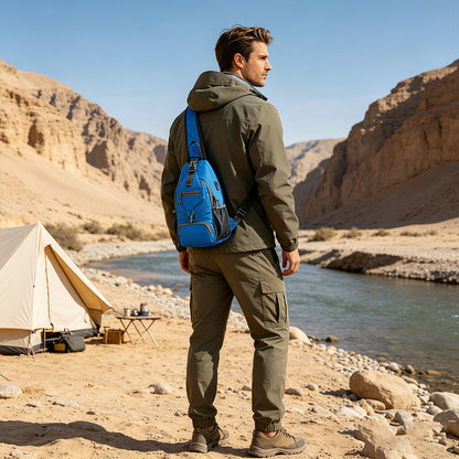 Men's Lightweight Outdoor Sling Crossbody Bag