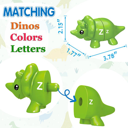 🦖 Dinosaur Matching Learning Toy Set