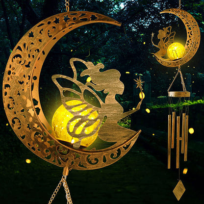 Solar Hanging Wind Chime Light