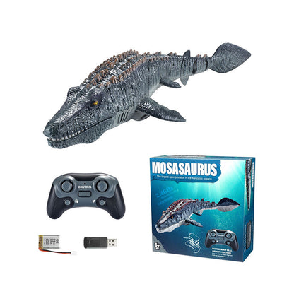RC Mosasaurus Water Spray Dinosaur Toy