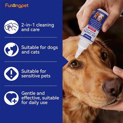 Multi-Action Relief Eye Drops & Tear Stain Remover