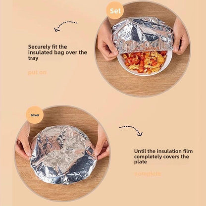 Stretchable Food Heat Retaining Cover