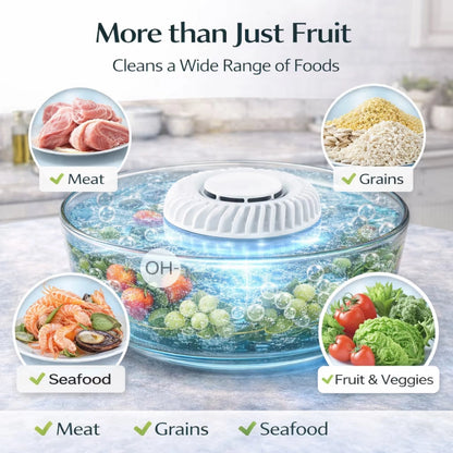Portable Food Purifier For Fruits, Vegetables & Seafood