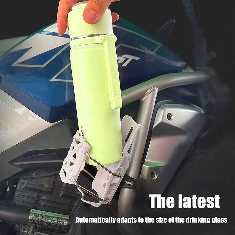 Self-Adapting Flexible Cup Holder for Different Sized Cups