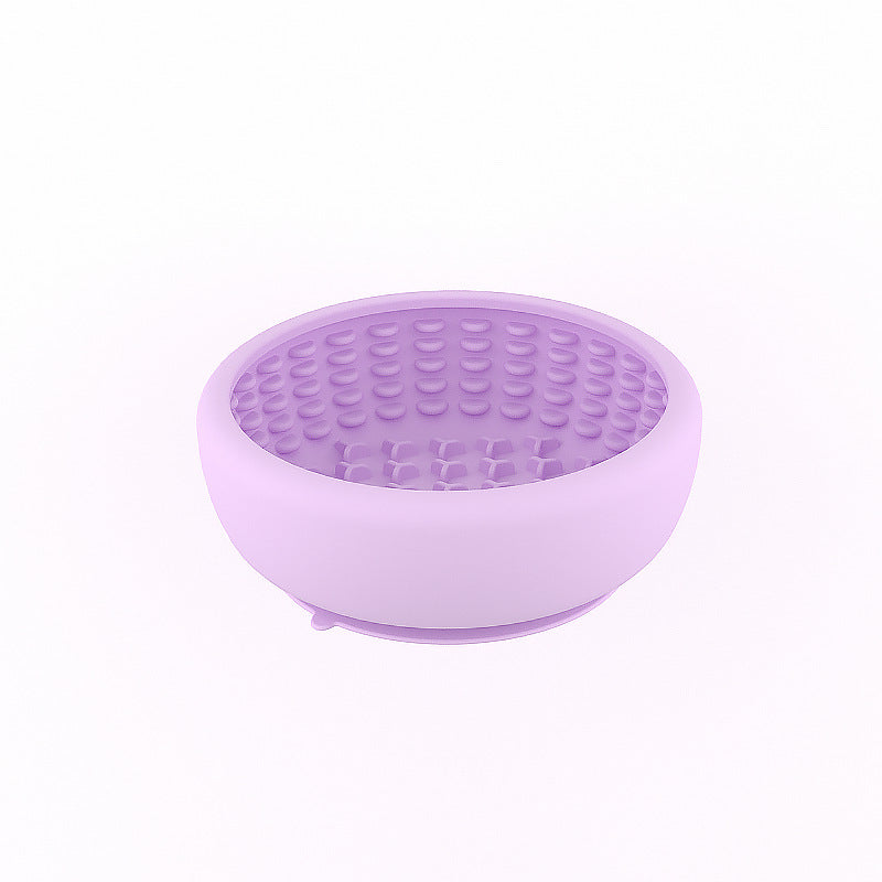 Slow Feeder Bowl for Dogs – Food-Grade Silicone Lick Mat with Suction Cups
