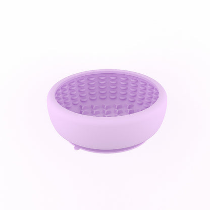 Slow Feeder Bowl for Dogs – Food-Grade Silicone Lick Mat with Suction Cups