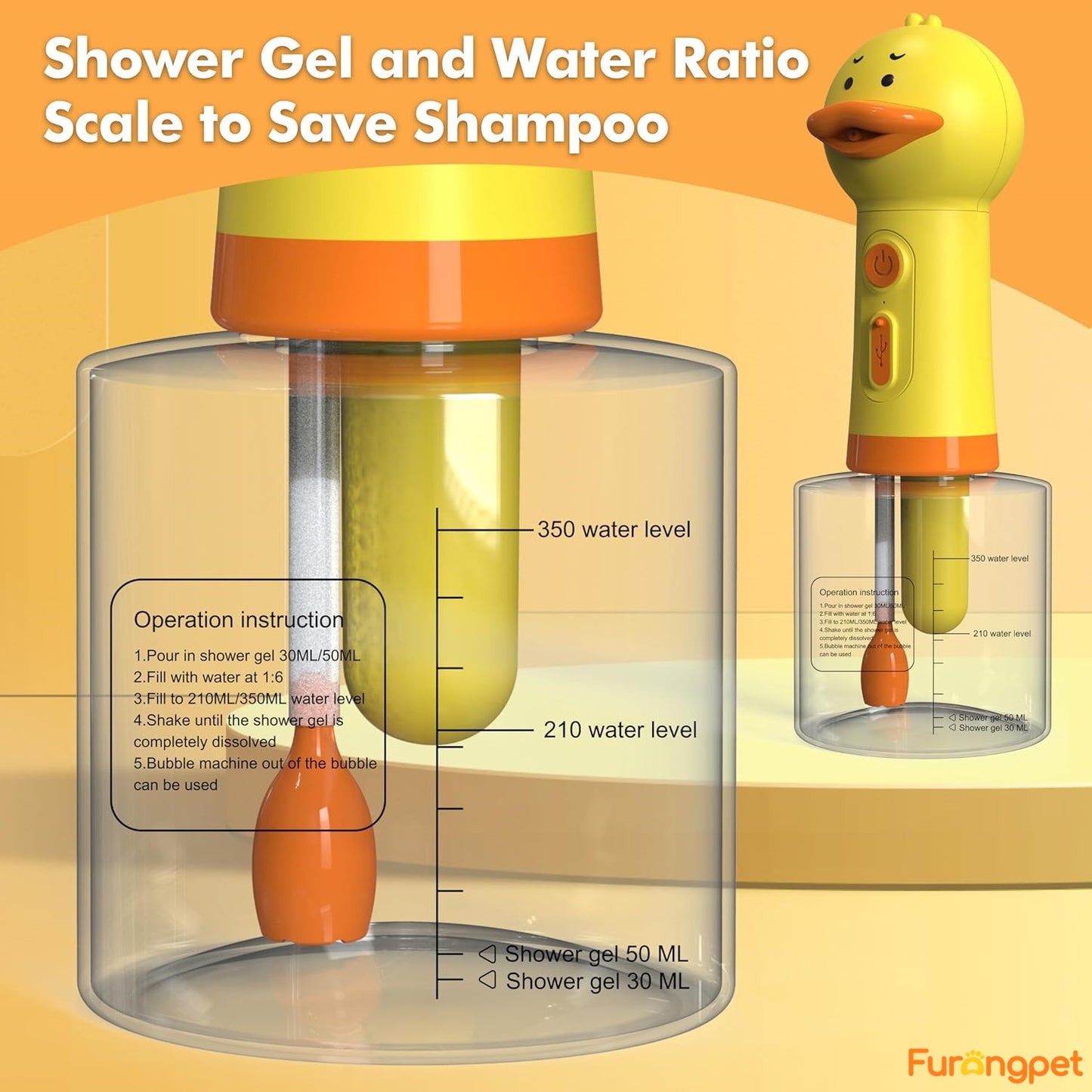 Electric Dog Shampoo Dispenser