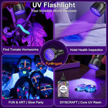 Furongpet™ 395nm UV Blacklight Detector for Dog Urine, Pet Stains, Bed Bug - Black Light
