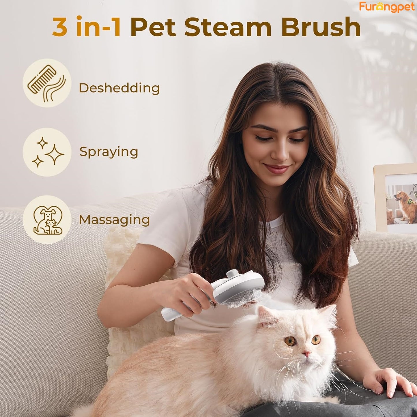 Steam Pet Brush