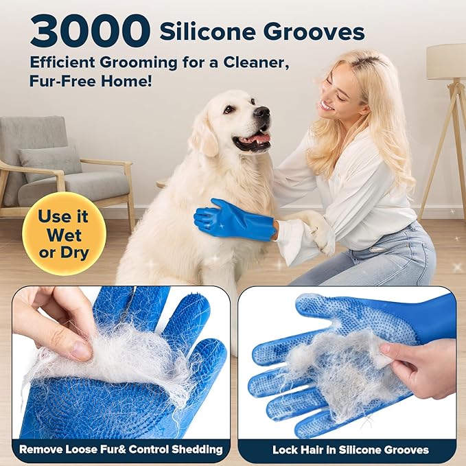 Furongpet™ 6 PCS Pet Grooming Kit for Dogs