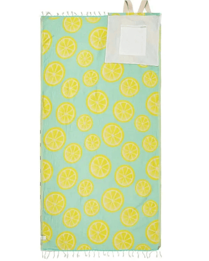 2-in-1 Sand Repellent Towel Backpack, 100% Pure Organic Cotton