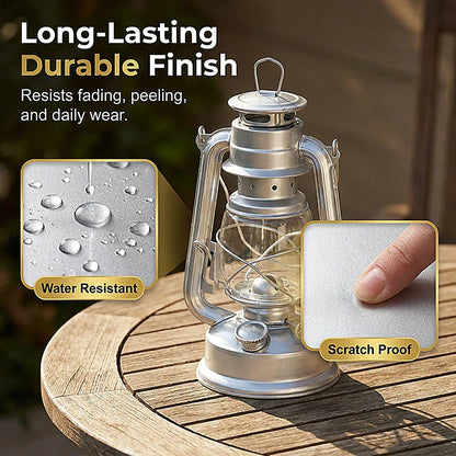Water-Based Silver Paint for Metal & Wood