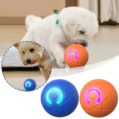 Auto-Bouncing Smart Pet Ball w/ Remote – Chew-Resist E-TPU | USB-C Recharge