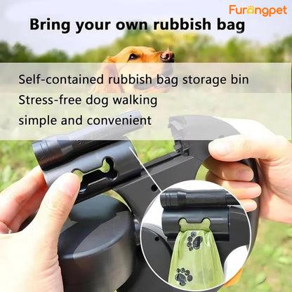 🐕 New Dual-Head Retractable Pet Leash 🐕‍🦺