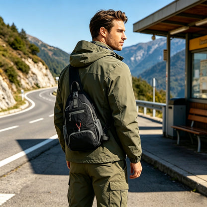 Men's Lightweight Outdoor Sling Crossbody Bag