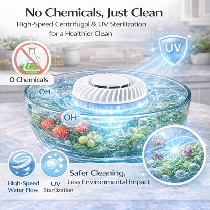 Portable Food Purifier For Fruits, Vegetables & Seafood