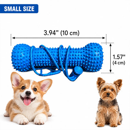 🐶 Adjustable Dog Tooth Cleaning Chew Stick – Durable Rubber Dental Toy for Easy Oral Care