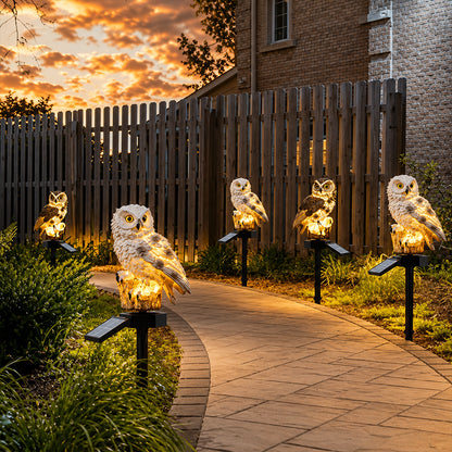 🔥 Waterproof Solar Owl Light