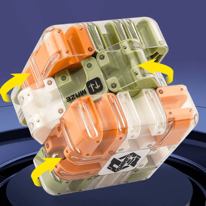 3D Maze Puzzle Cube Challenge