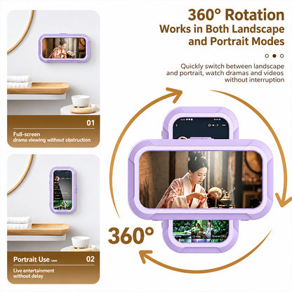 360° Waterproof Shower Phone Holder