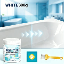 🥳Hot Sale Tile Tub Refinishing Paint Kit Covers Stains Cracks Easy DIY