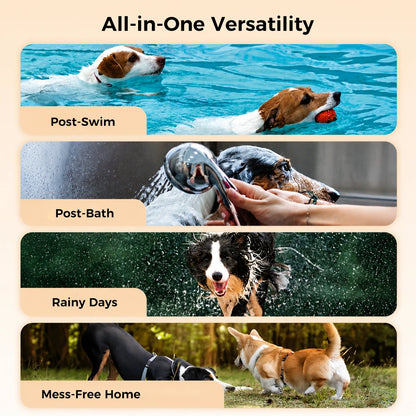 Ultra-Absorbent Dog Bathrobe – Quick Dry & Cozy