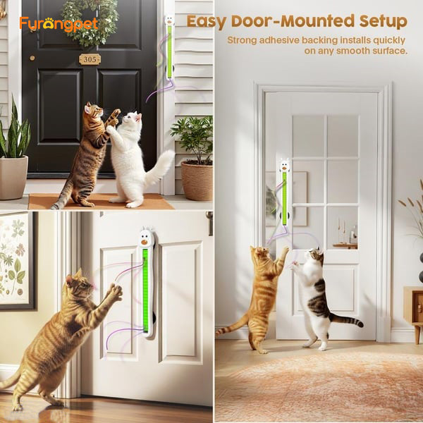 Auto Motion Flying Rope Interactive Cat Toy