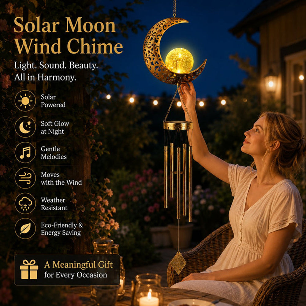 Solar Hanging Wind Chime Light