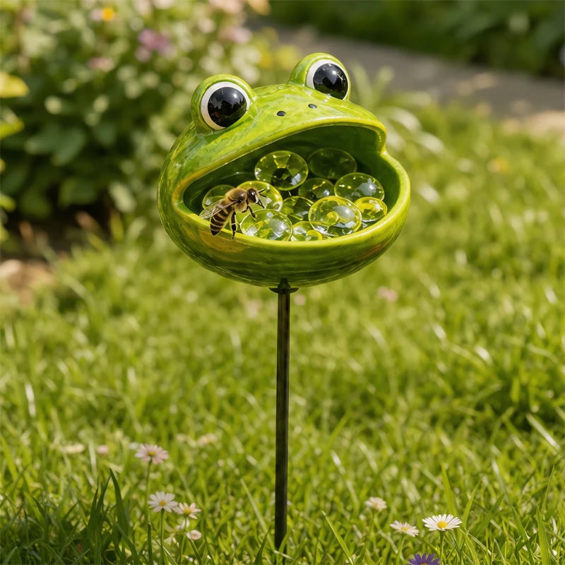 Cute Garden Water Bowl for Bees, Butterflies & Small Wildlife