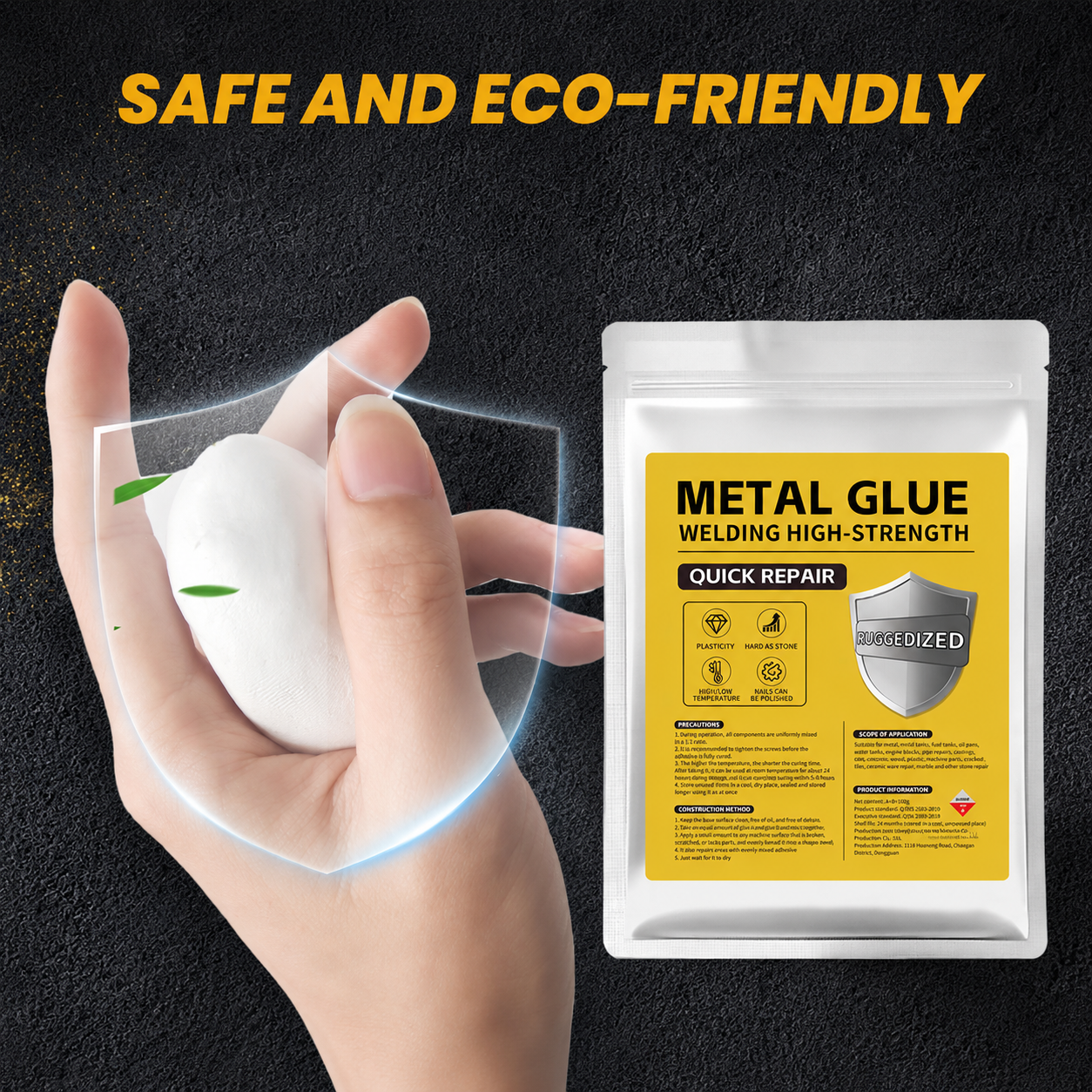 Welding High-Strength Metal Glue