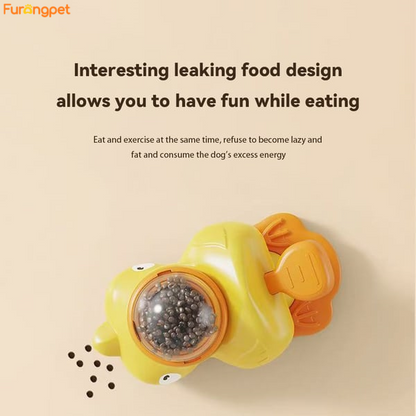 Interactive Duck Pet Feeder and Slow Feed Toy
