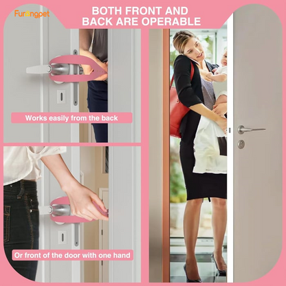 Adjustable Pet Door Holder & Stopper