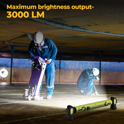 3000LM Cordless Under Hood Work Light Bar for Car Repair & Garage Use