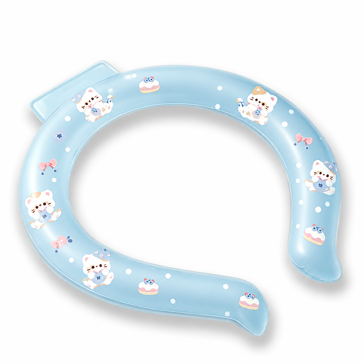 Instant Cooling Ice Ring — Freeze in 10 Min, Stay Cool for Hours