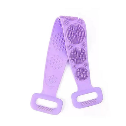 🛁 2-in-1 Double-Sided Silicone Back Scrubber